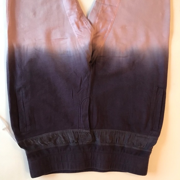 Young Fabulous & Broke Ombré Joggers Purple Pink Tie Dye Small - Picture 7 of 8